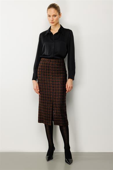 Kazayağı Midi Etek