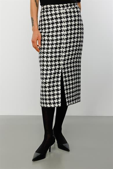 Kazayağı Midi Etek