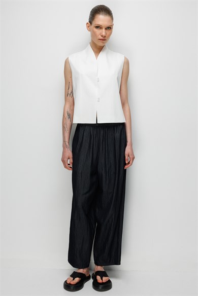 Kimono Yaka Kolsuz Bluz