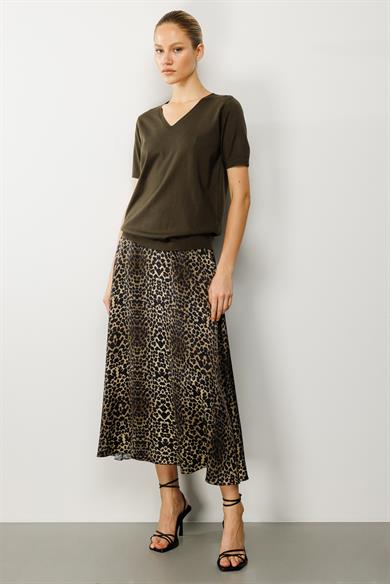 Leopar Kloş Etek