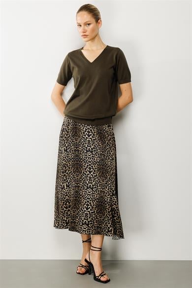 Leopar Kloş Etek