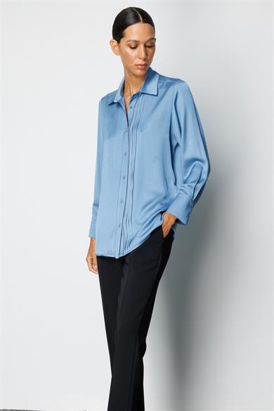 Metal Aksesuarlı Bluz