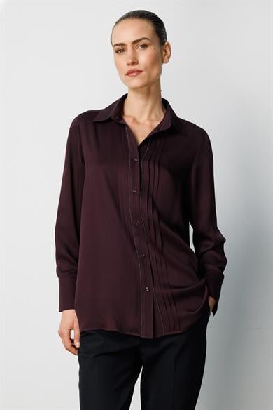 Metal Aksesuarlı Bluz