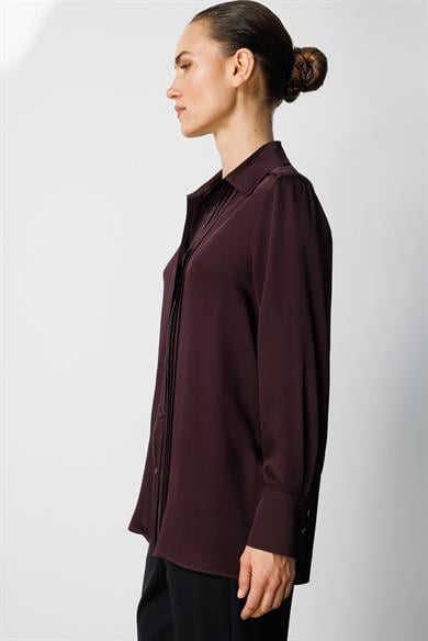 Metal Aksesuarlı Bluz