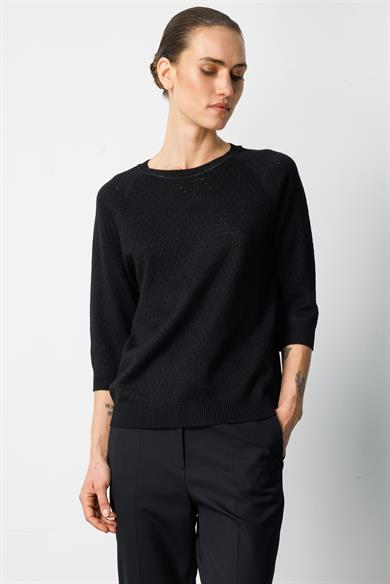 Nopeli O Yaka Truvakar Kol Triko