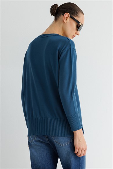 O Yaka Oversize Triko