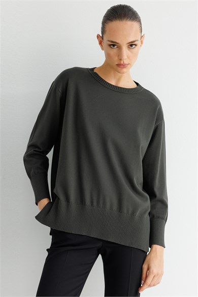 O Yaka Oversize Triko