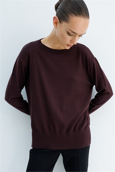 O Yaka Oversize Triko