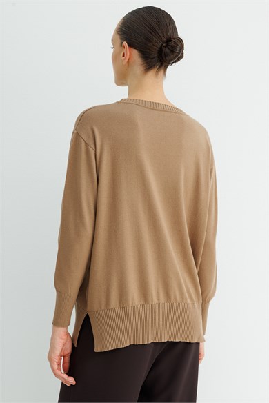 O Yaka Oversize Triko
