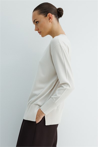 O Yaka Oversize Triko