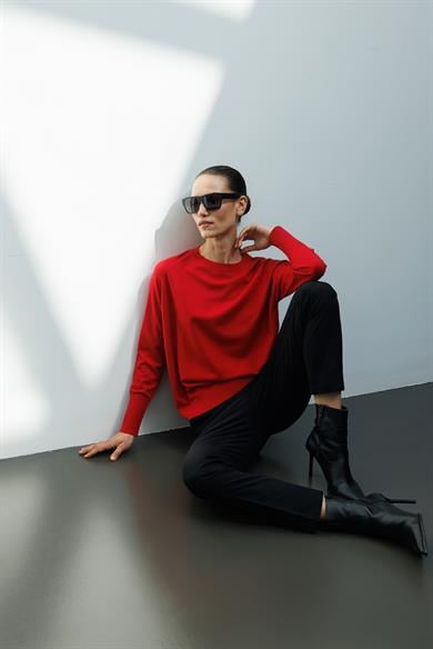 O Yaka Reglan Kol Triko