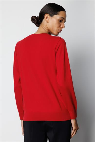 O Yaka Uzun Kol Triko