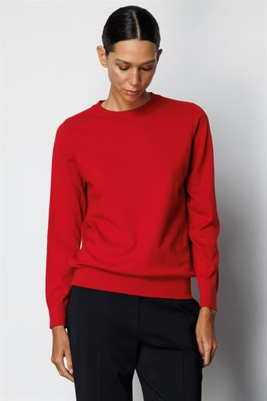 O Yaka Uzun Kol Triko