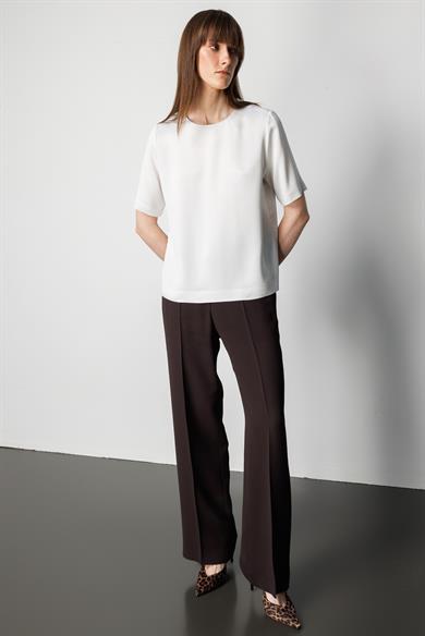 O Yaka Yarım Kol Bluz