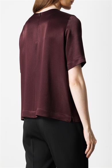 O Yaka Yarım Kol Bluz