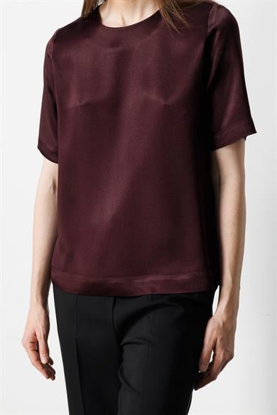 O Yaka Yarım Kol Bluz