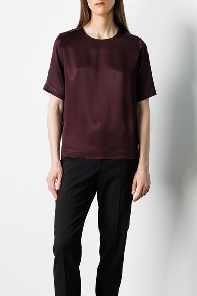 O Yaka Yarım Kol Bluz