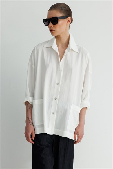 Oversize Cepli Ceket