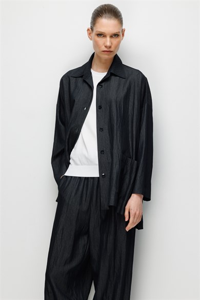 Oversize Cepli Ceket