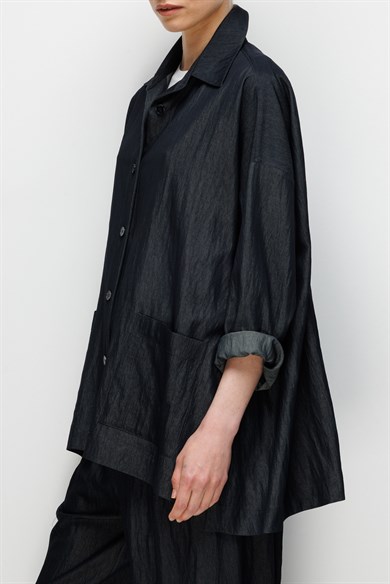 Oversize Cepli Ceket