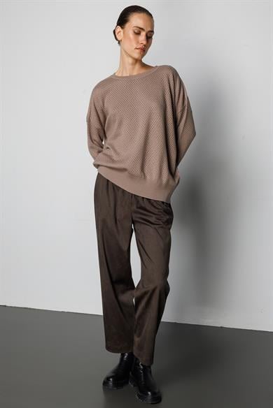 Petek Örgü Oversize Triko