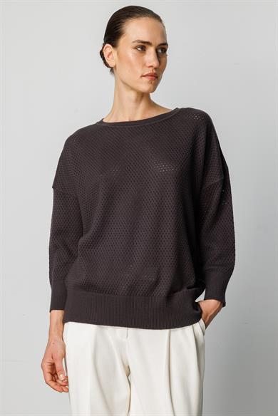 Petek Örgü Oversize Triko