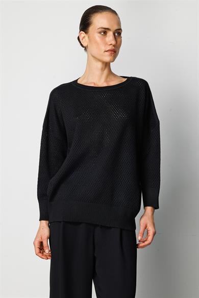 Petek Örgü Oversize Triko