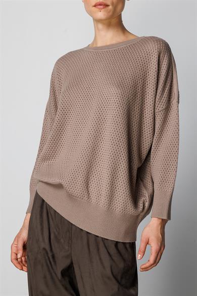 Petek Örgü Oversize Triko