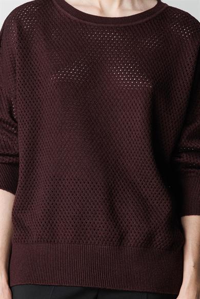 Petek Örgü Oversize Triko