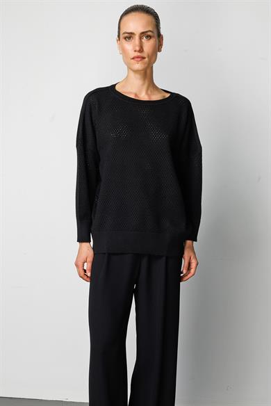 Petek Örgü Oversize Triko