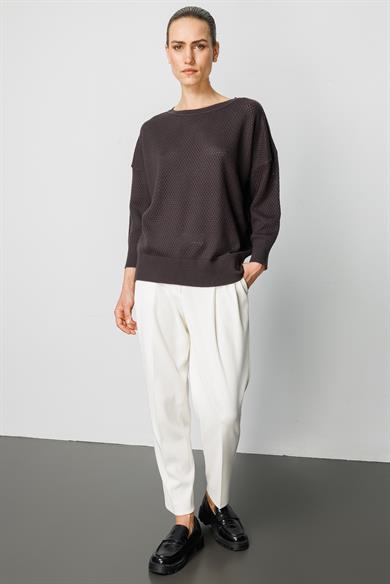 Petek Örgü Oversize Triko