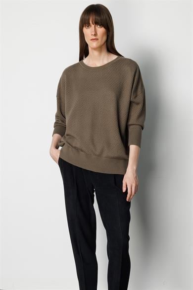 Petek Örgü Oversize Triko