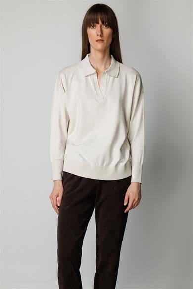 Polo Yaka Uzun Kol Triko