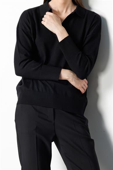 Polo Yaka Uzun Kol Triko