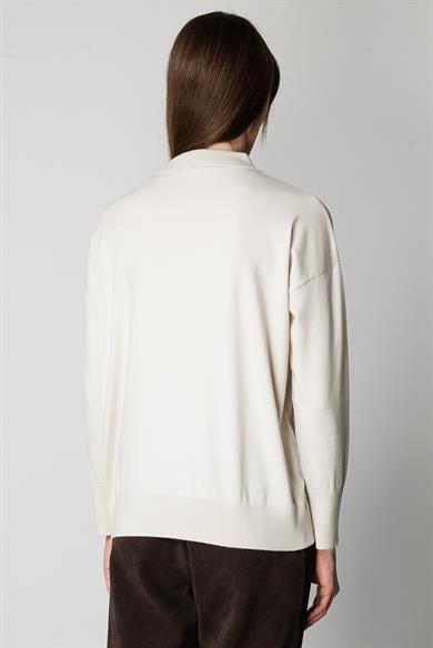 Polo Yaka Uzun Kol Triko