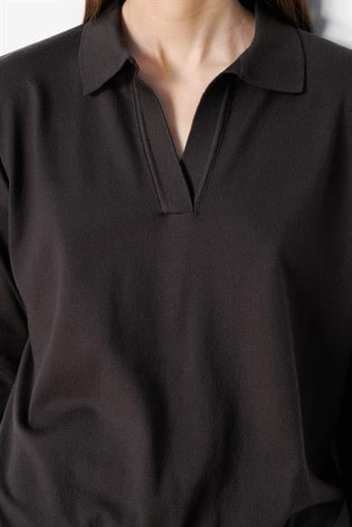 Polo Yaka Uzun Kol Triko