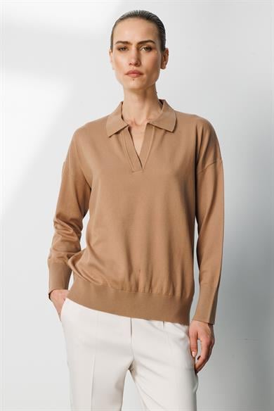Polo Yaka Uzun Kol Triko