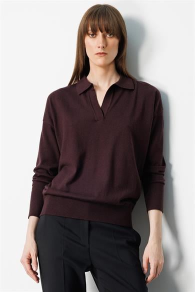 Polo Yaka Uzun Kol Triko