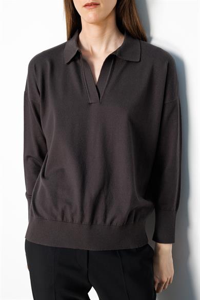 Polo Yaka Uzun Kol Triko