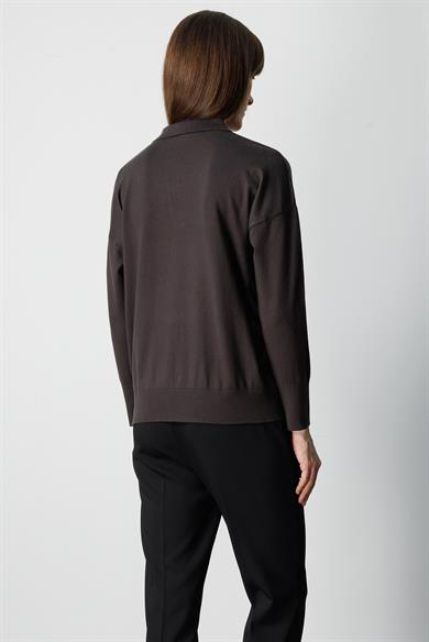 Polo Yaka Uzun Kol Triko