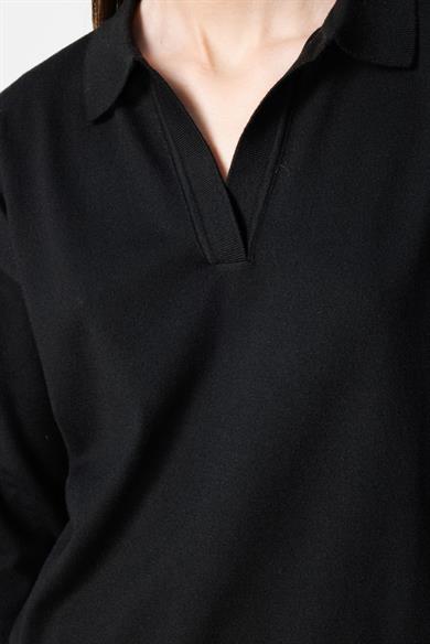 Polo Yaka Uzun Kol Triko