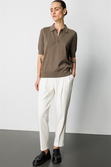 Polo Yaka Yarım Kol Triko