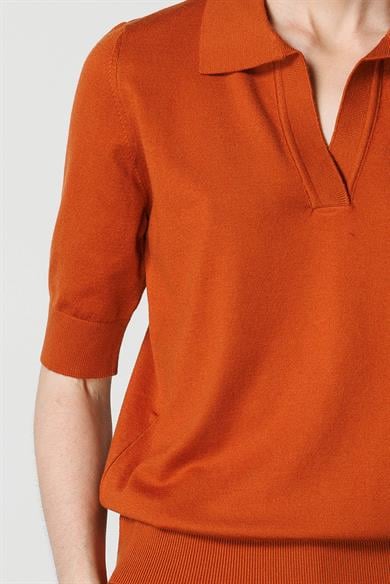 Polo Yaka Yarım Kol Triko