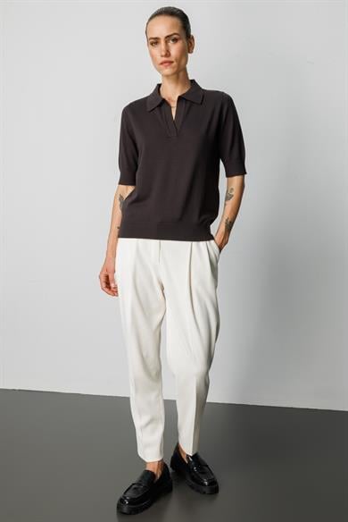 Polo Yaka Yarım Kol Triko