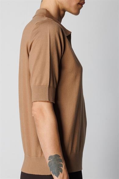 Polo Yaka Yarım Kol Triko