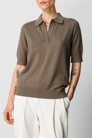Polo Yaka Yarım Kol Triko