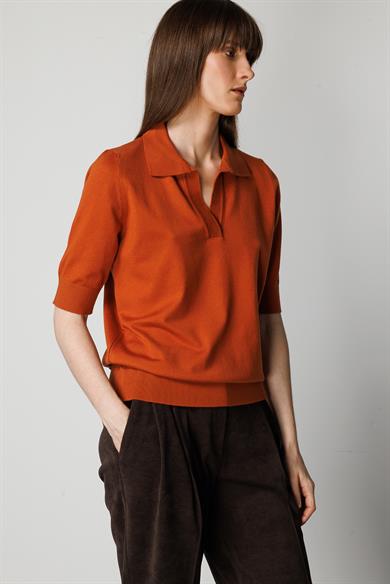 Polo Yaka Yarım Kol Triko