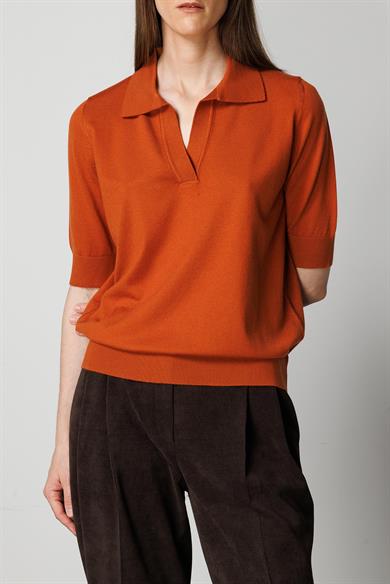 Polo Yaka Yarım Kol Triko