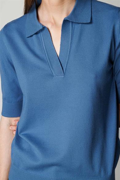 Polo Yaka Yarım Kol Triko