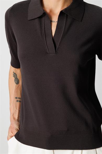 Polo Yaka Yarım Kol Triko